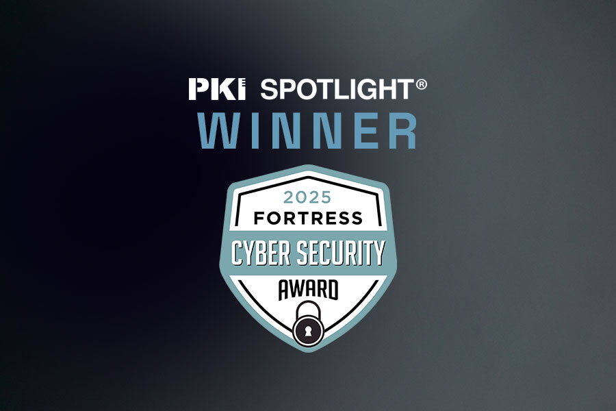 PKI Spotlight Wins 2025 Fortress Cybersecurity Award for Detection
